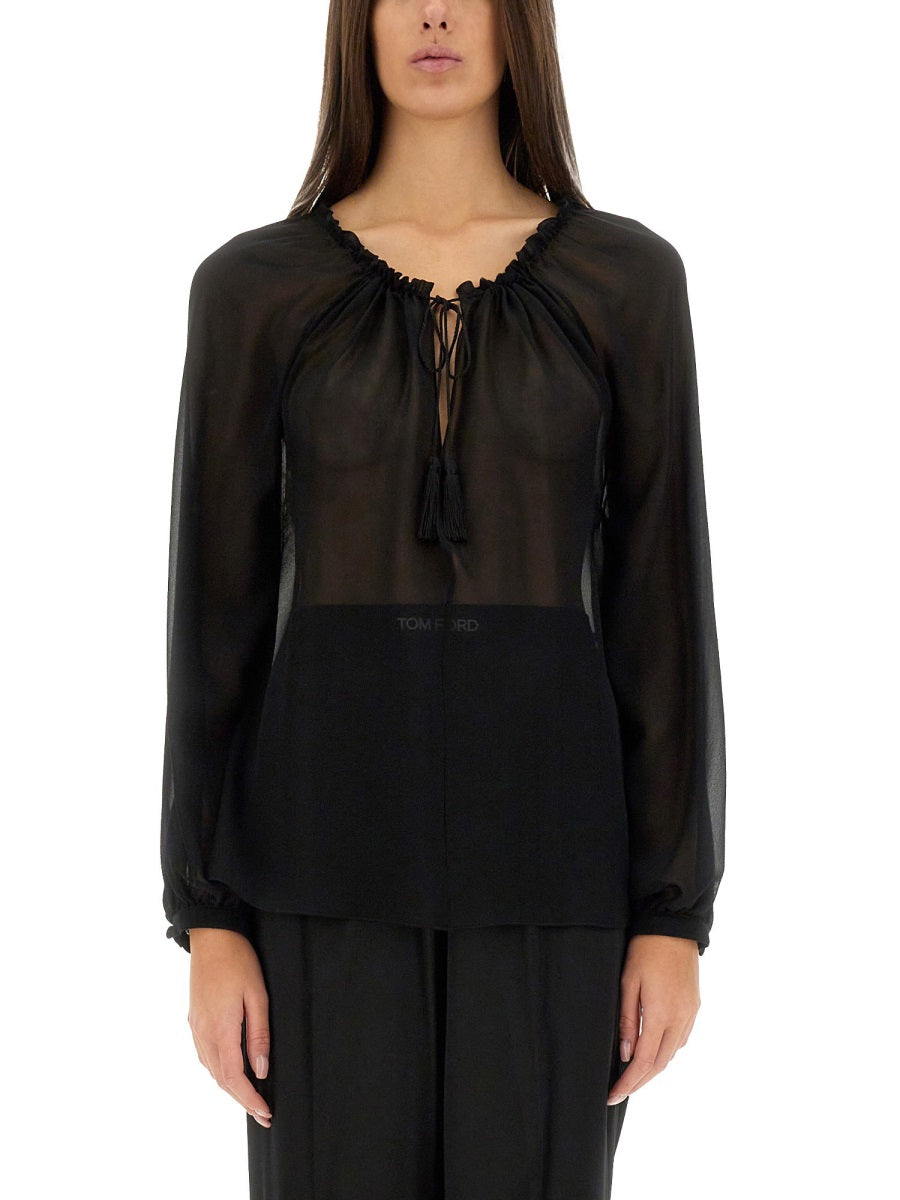 Tom Ford Women Blue In Silk TOM FORD