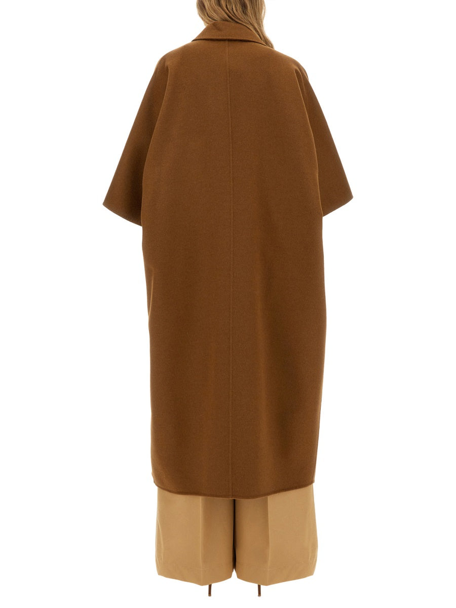 Max Mara Women Camel Drap Cape Coat MAX MARA