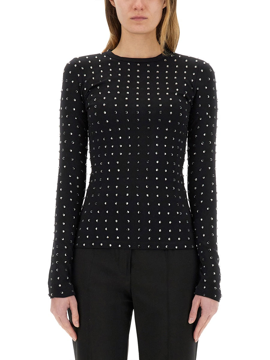 Sportmax Women "Negus" Top With Crystals SPORTMAX