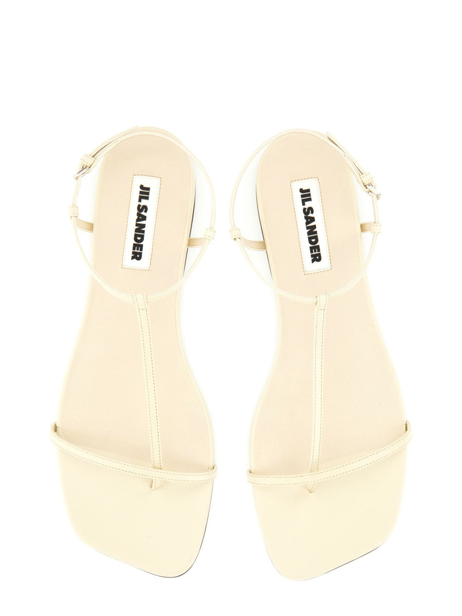 Jil Sander Women Leather Sandal JIL SANDER