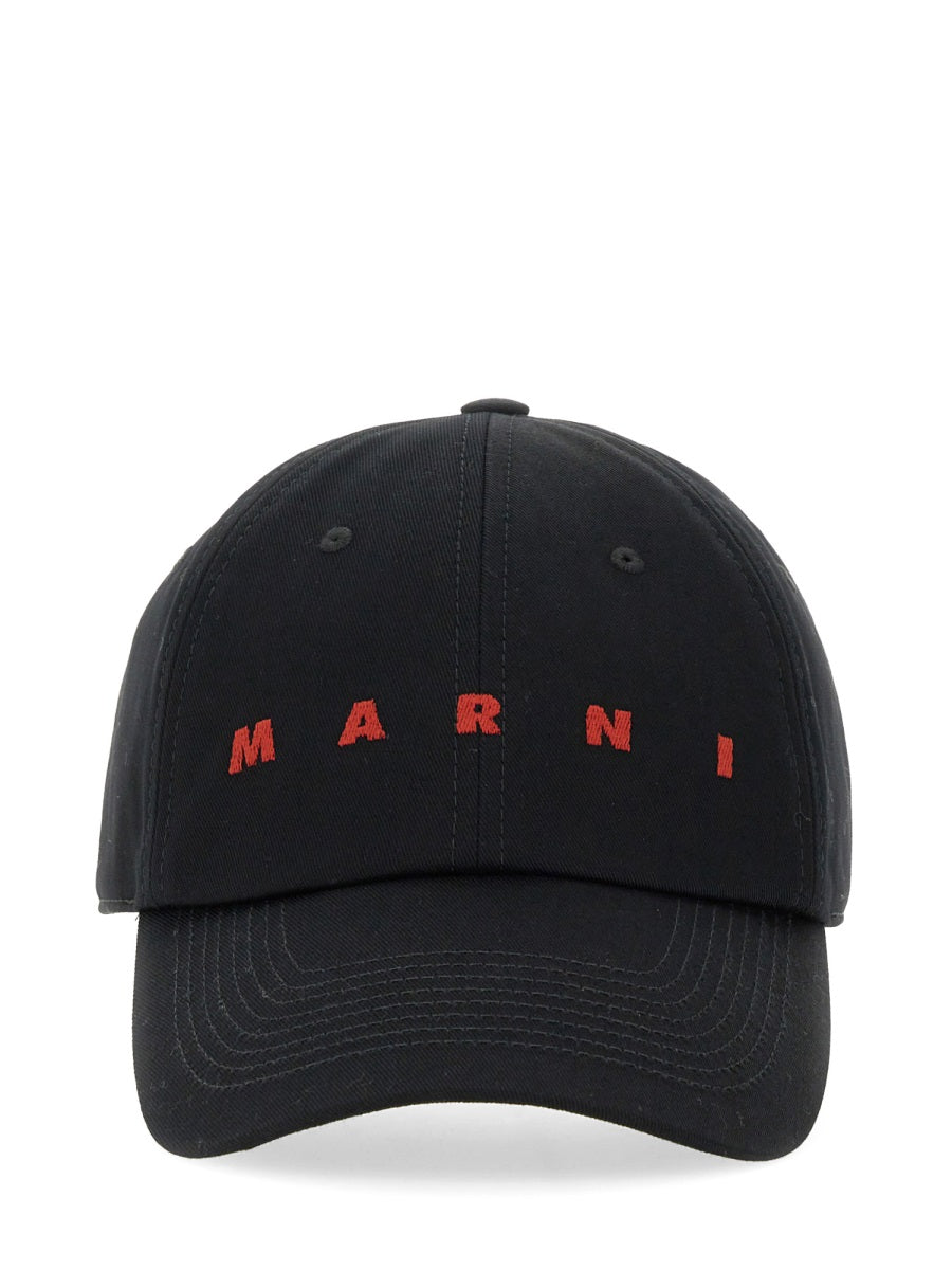 Marni Men Baseball Hat With Logo MARNI