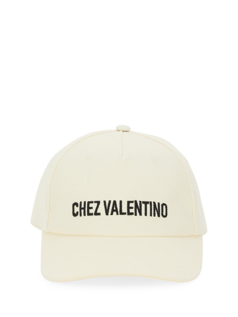 Valentino Garavani Women Baseball Cap With Embroidery VALENTINO GARAVANI