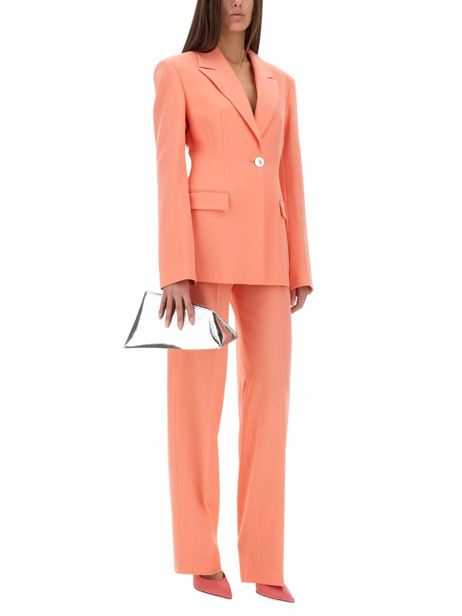 The Attico Women Long Pants ''Jagger'' Salmon THE ATTICO
