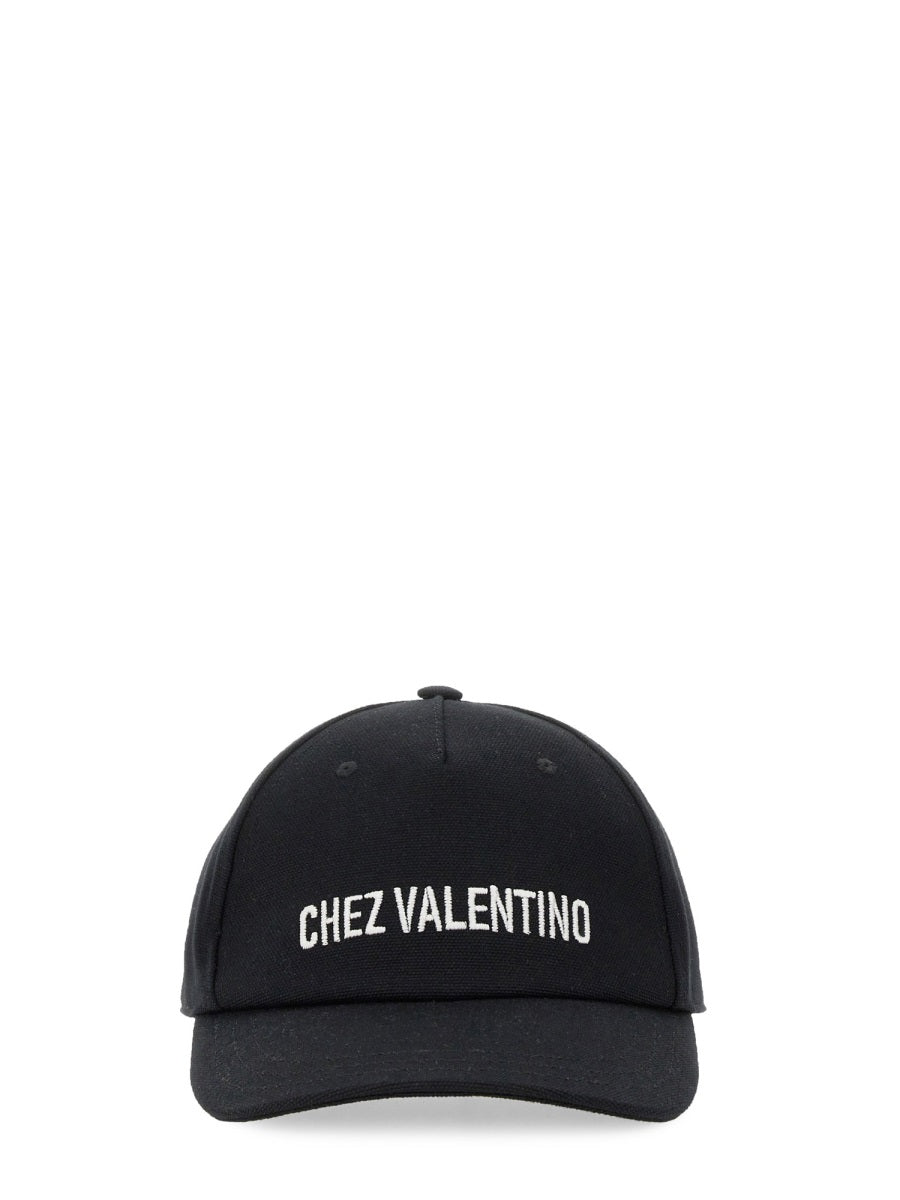 Valentino Garavani Men Baseball Cap With Embroidery VALENTINO GARAVANI