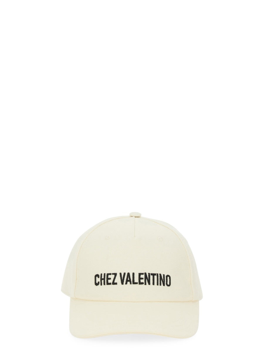 Valentino Garavani Men Baseball Cap With Embroidery VALENTINO GARAVANI