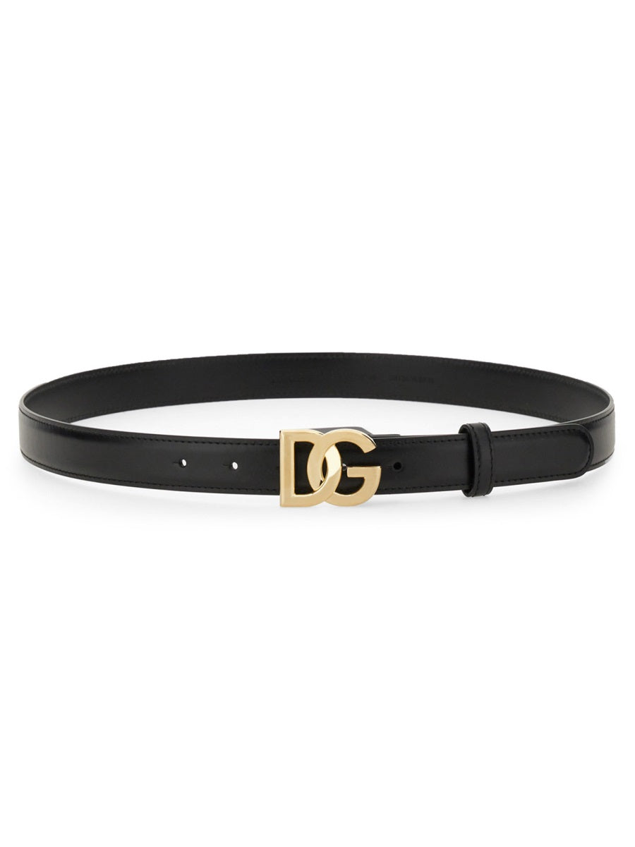 Dolce & Gabbana Women Belt With Logo Buckle DOLCE & GABBANA