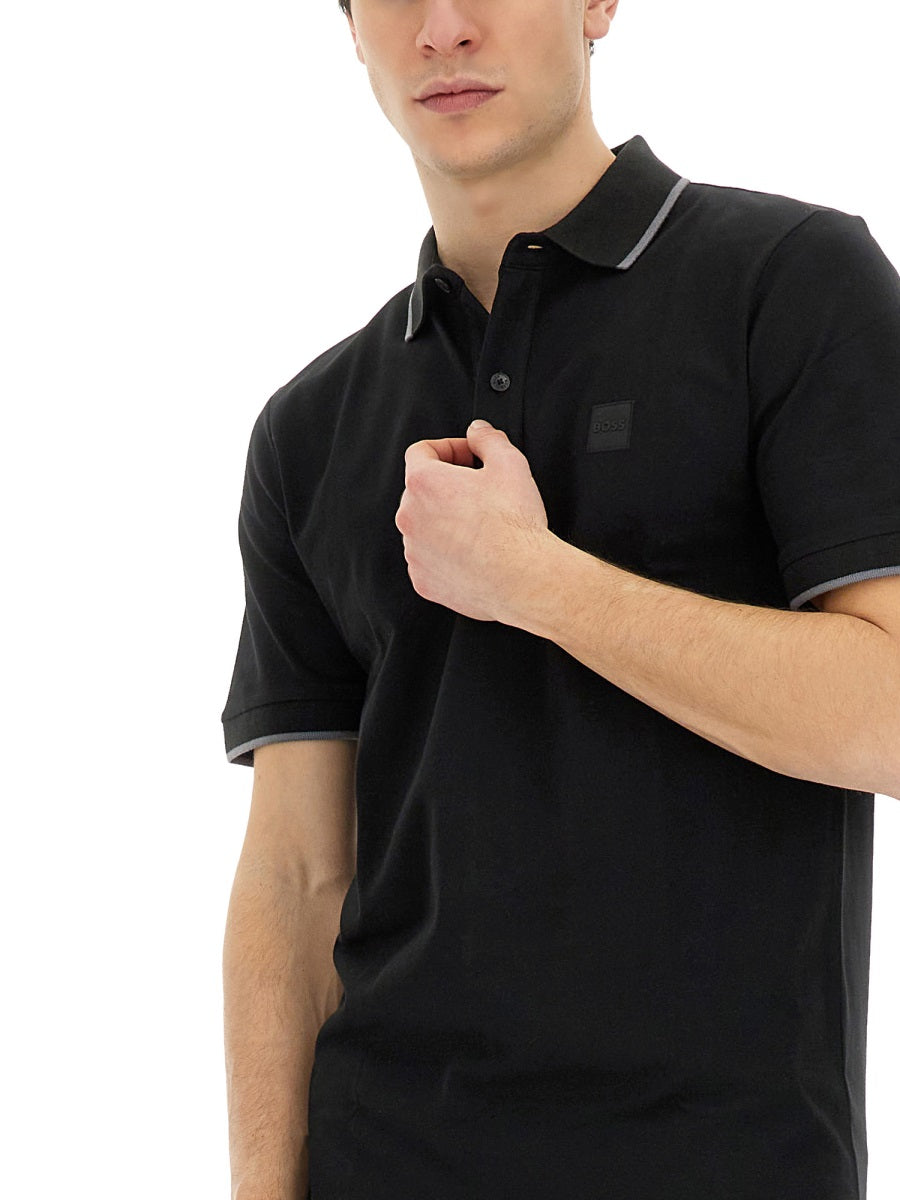 Boss Men Polo With Logo BOSS