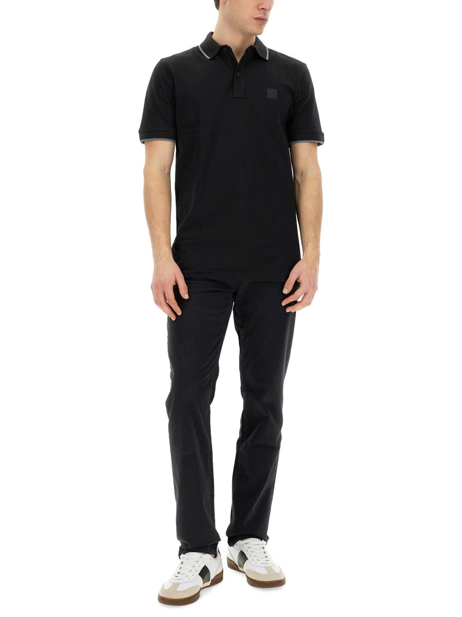 Boss Men Polo With Logo BOSS