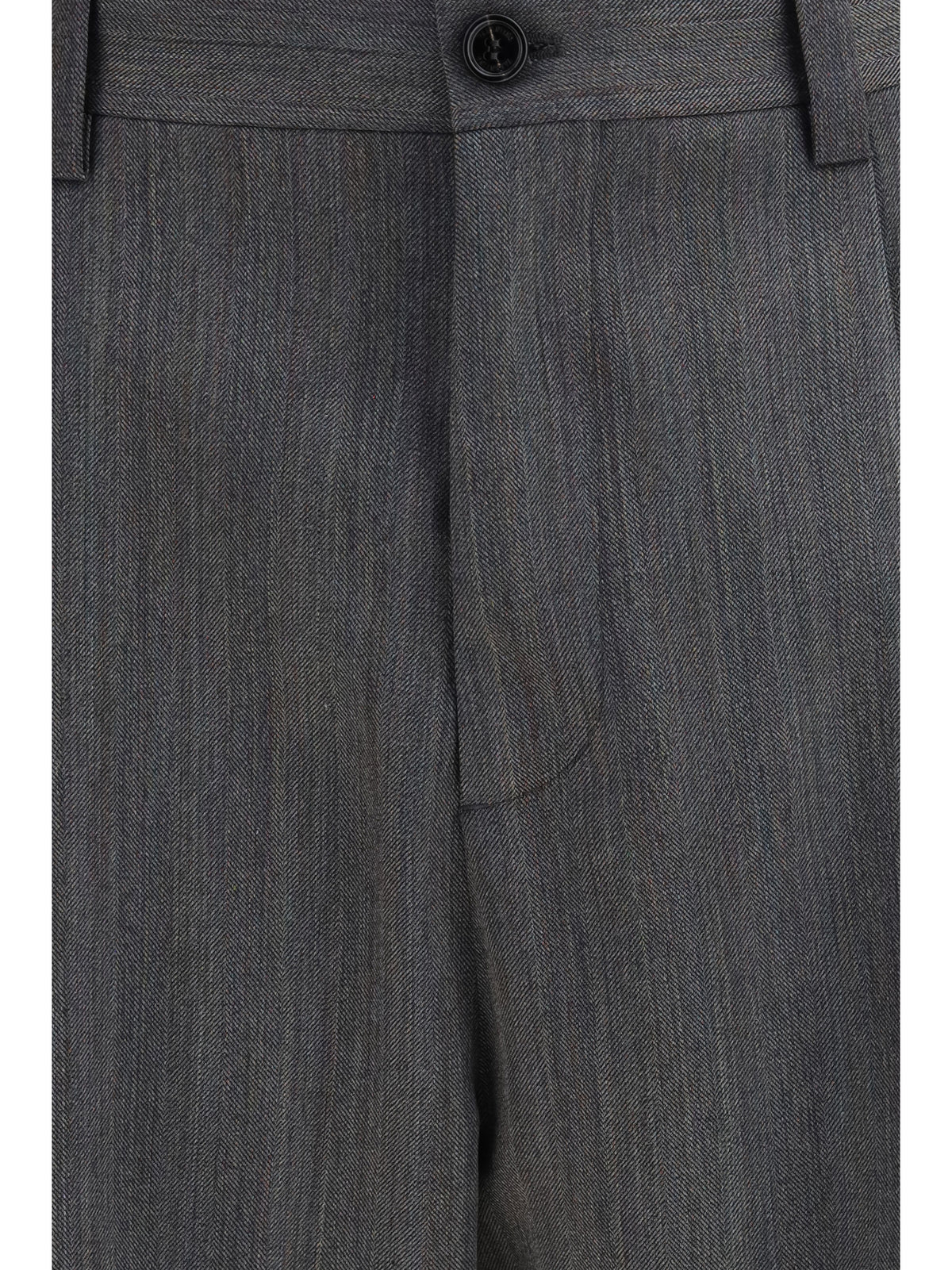 Valentino Men Straight-Leg Wool Pants VALENTINO
