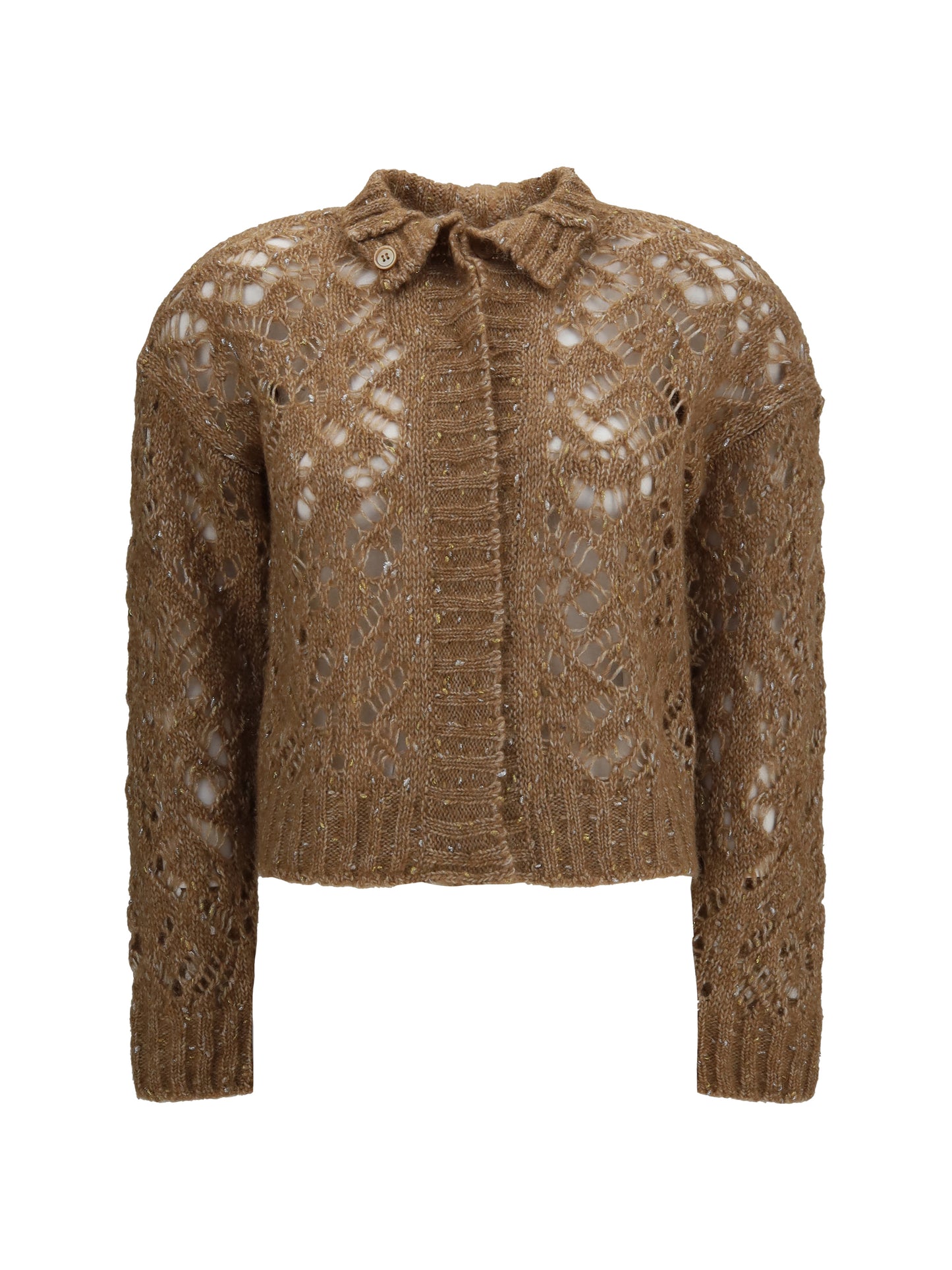 Max Mara Studio Women Quarto Openwork Cardigan MAX MARA STUDIO