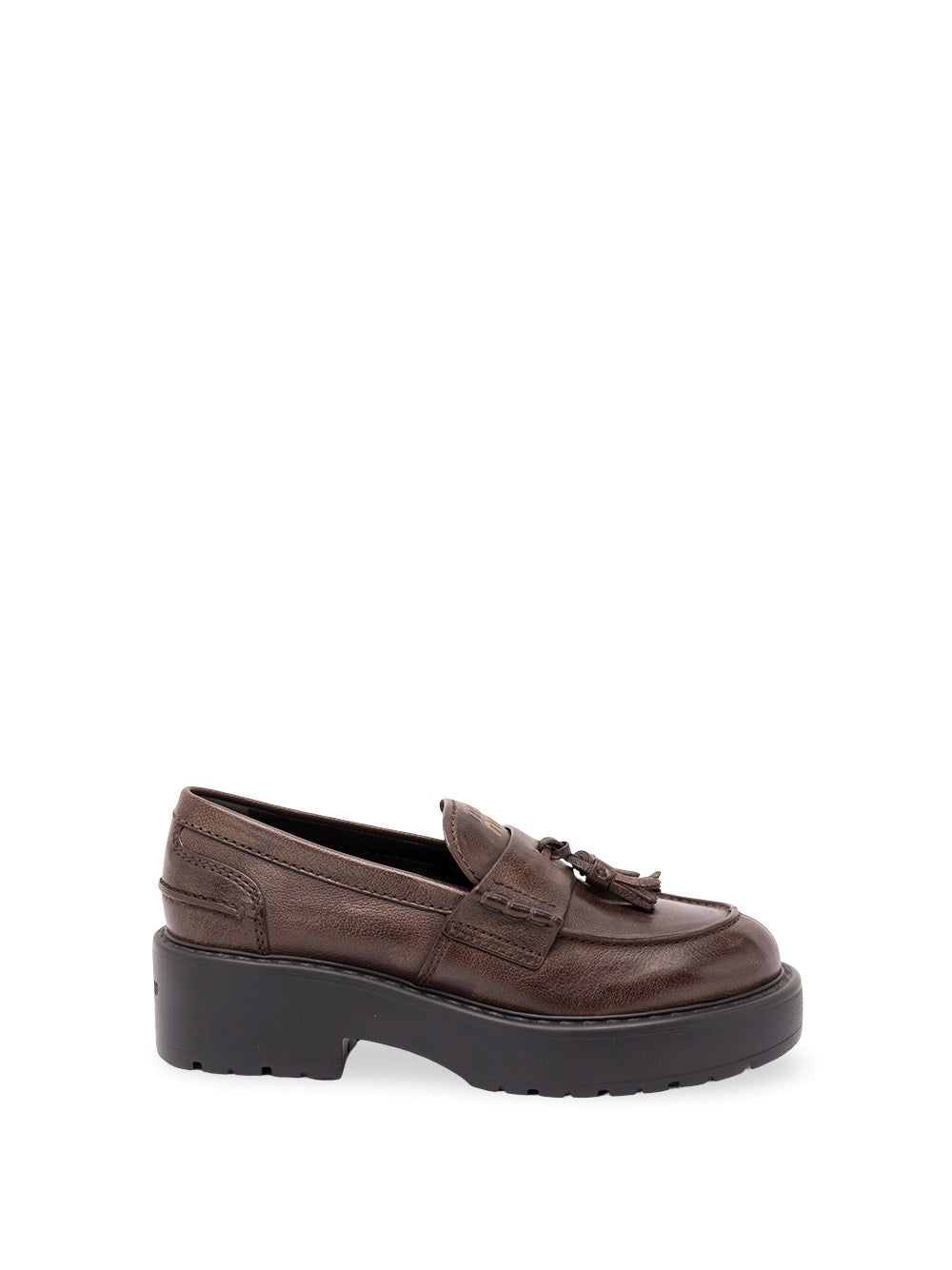 Miu Miu Women Leather Loafers MIU MIU