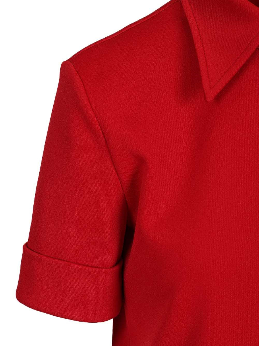 Miu Miu Women Technical Jersey Polo Shirt MIU MIU