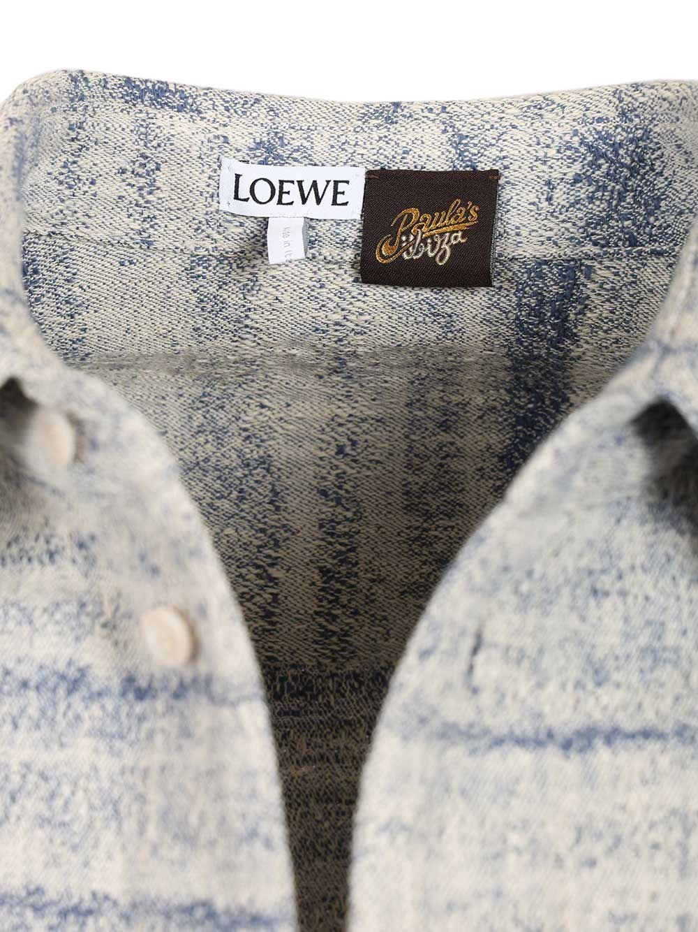 Loewe Paula's Ibiza Men Denim Shirt LOEWE
