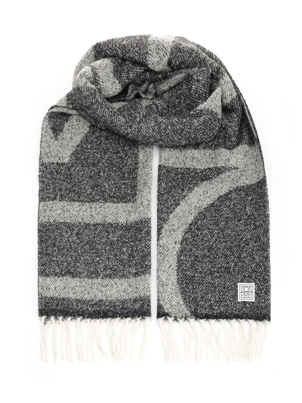 Toteme Women Monogram Jacquard Scarf TOTEME