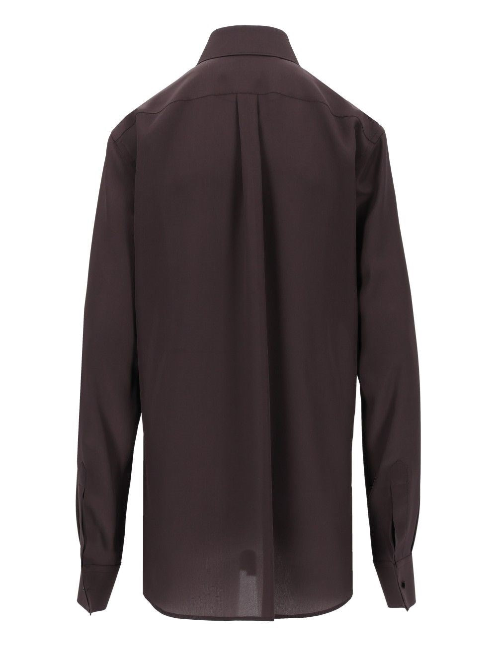 Dolce & Gabbana Men Shirt In Silk Crêpe De Chine DOLCE & GABBANA