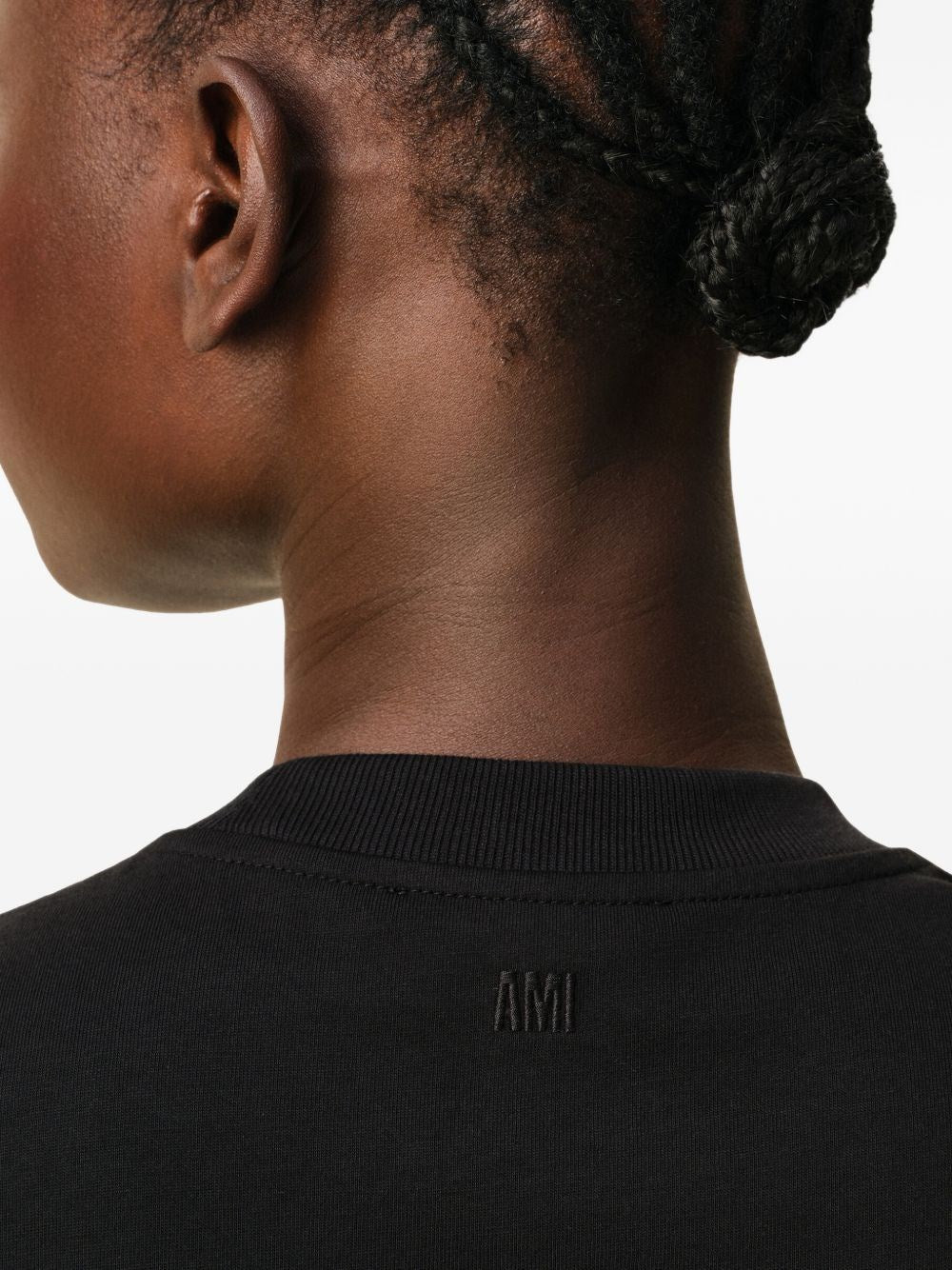 Ami Women Ami De Coeur Crew Neck T-Shirt AMI PARIS