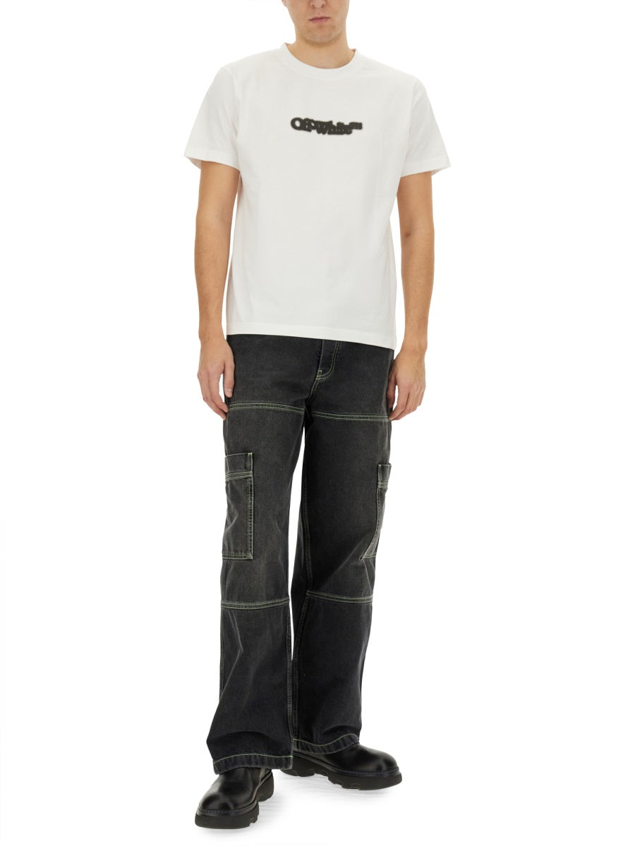 Off-White Men Cargo Jeans OFF-WHITE