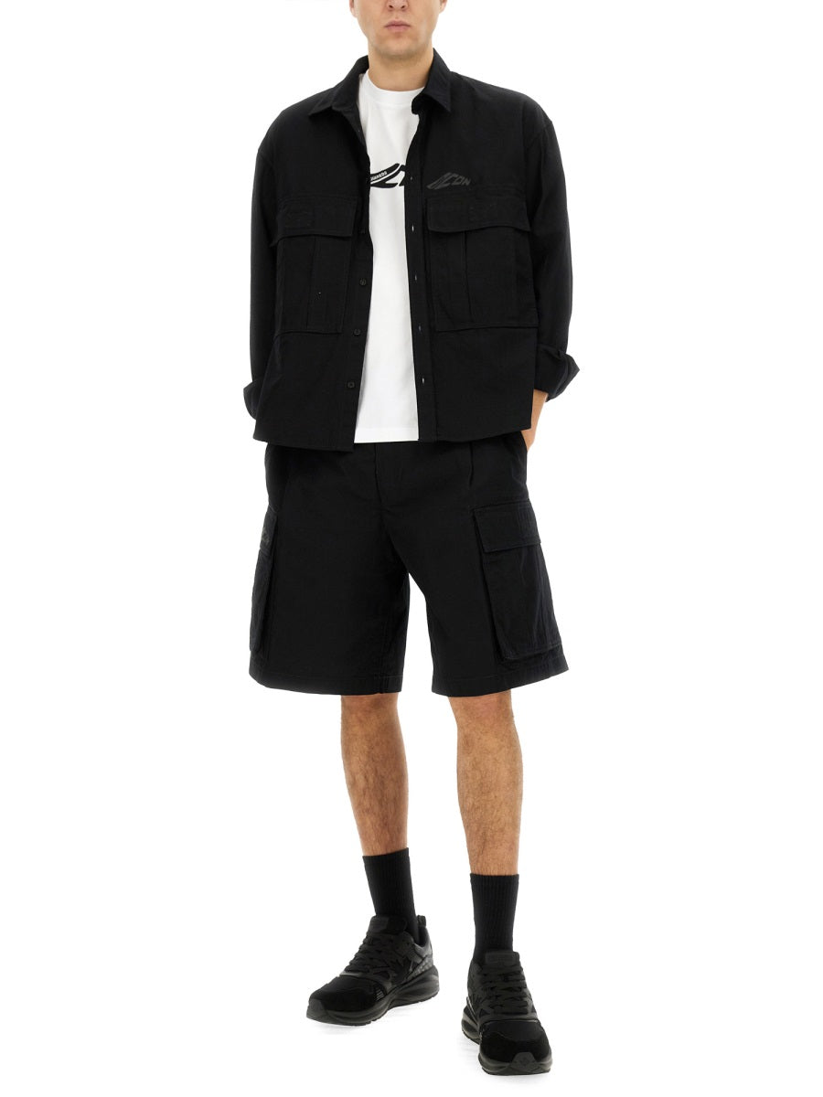 Dsquared Men "Icon Ripstop" Shirt DSQUARED2