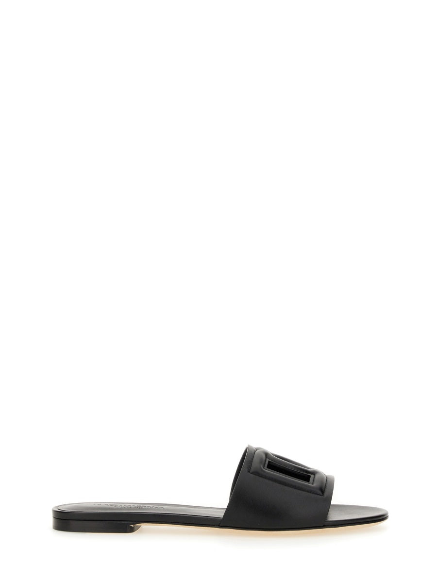 Dolce & Gabbana Women Sandalo Slide Con Logo DOLCE & GABBANA