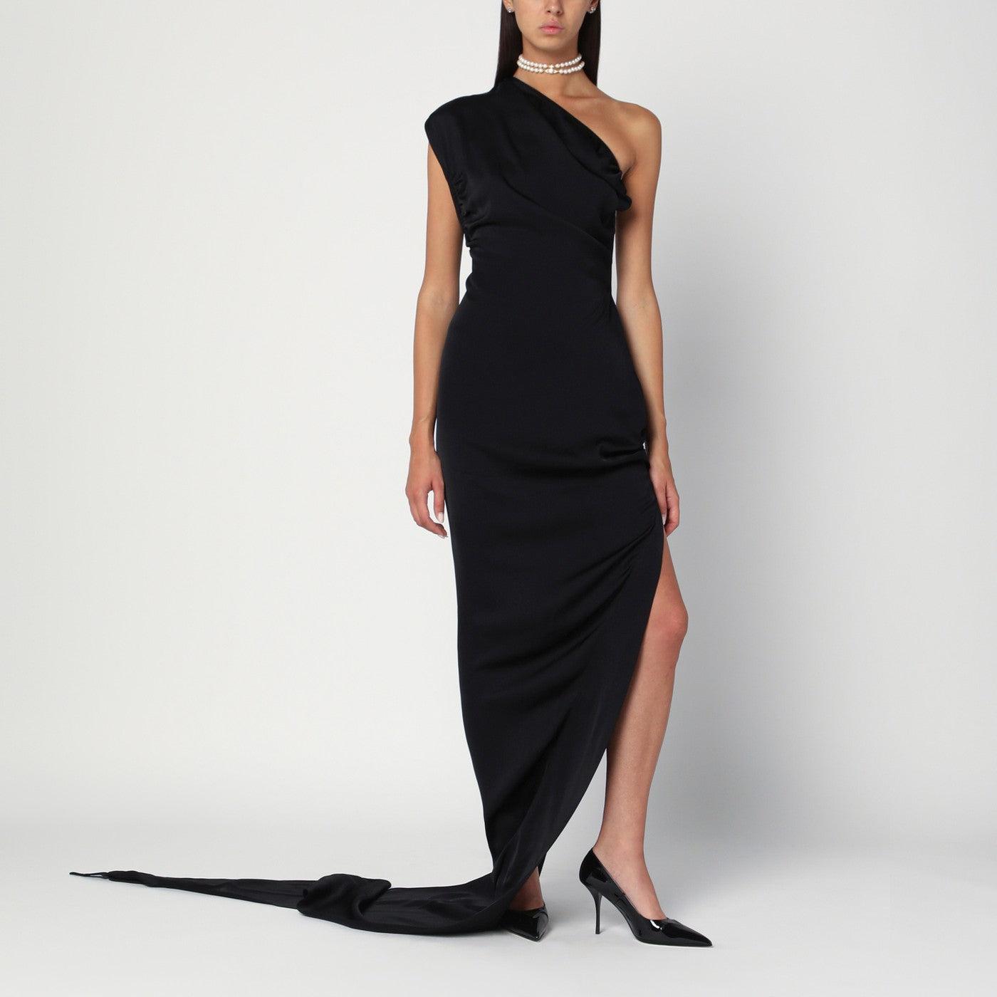 Vivienne Westwood Long Black Andreas Dress Women VIVIENNE WESTWOOD