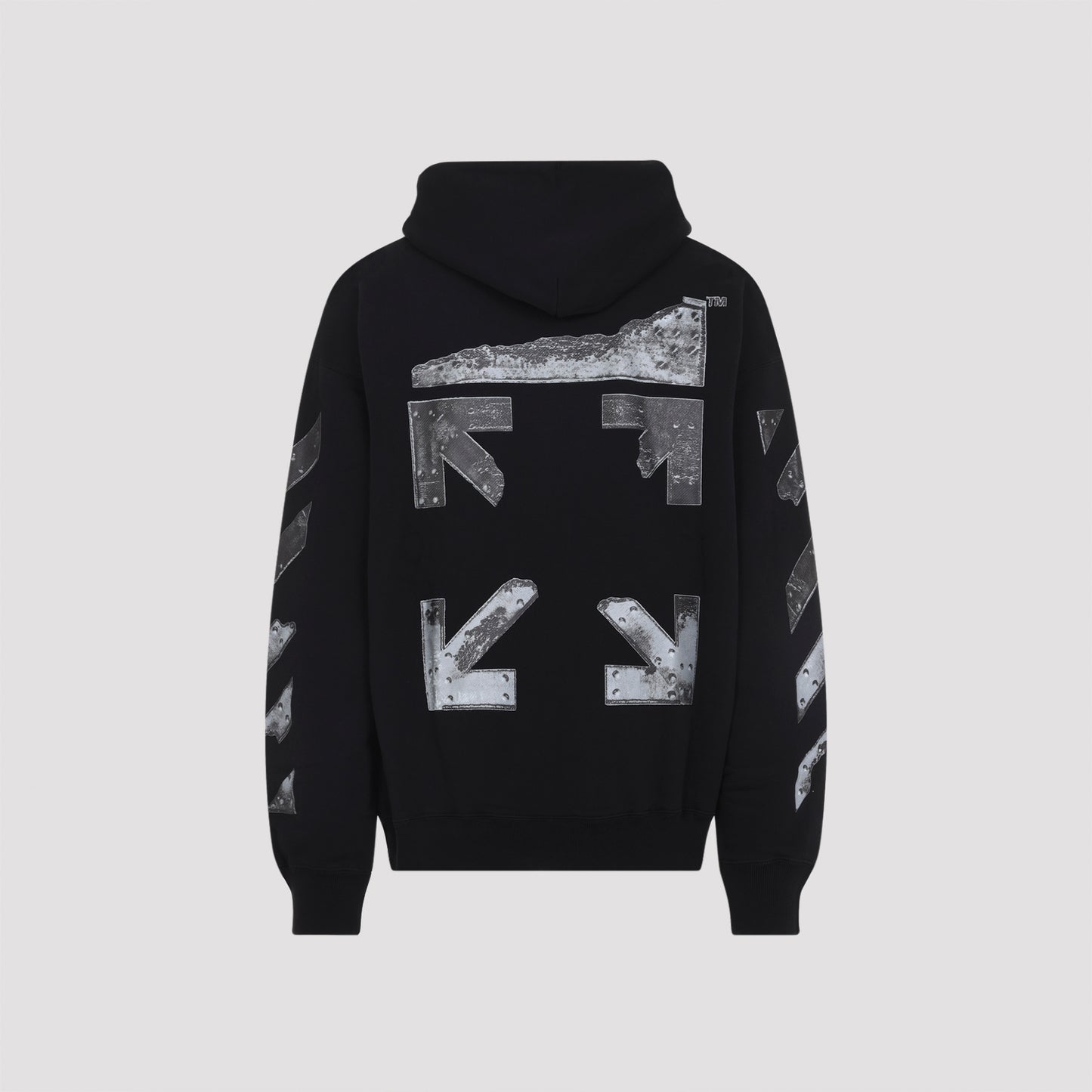 Off White Metal Arrow Skate Hoodie Men OFF-WHITE
