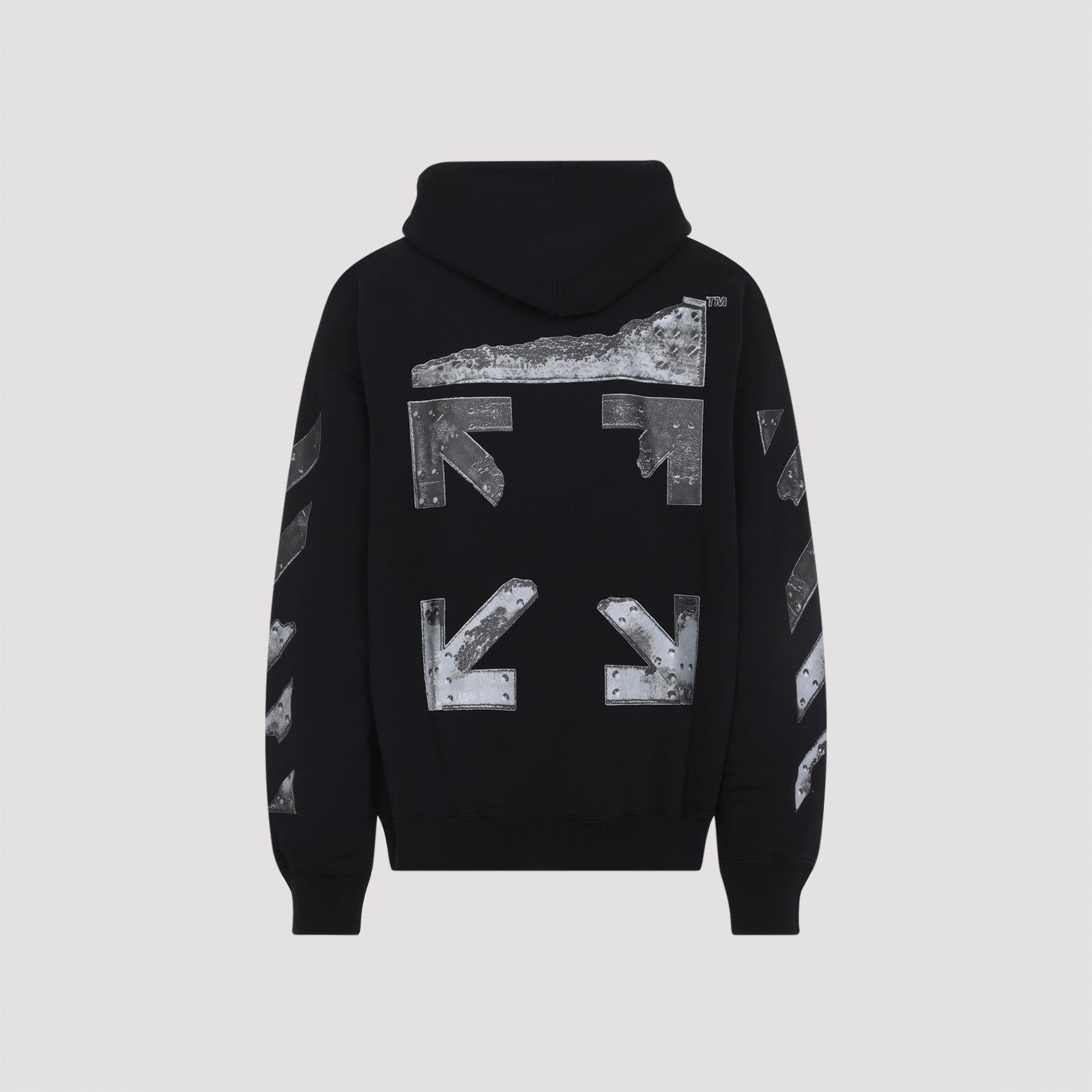 Off White Metal Arrow Skate Hoodie Men OFF-WHITE