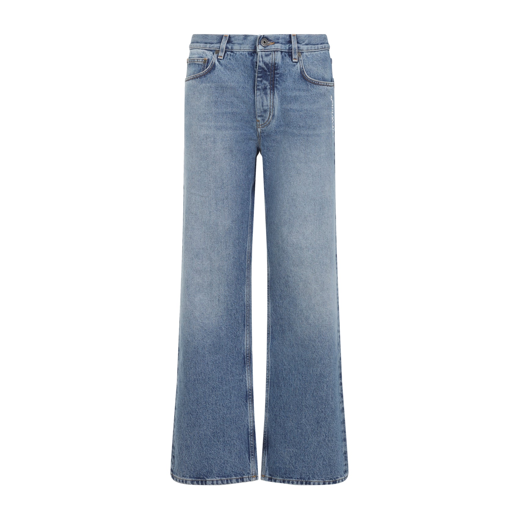 Off White Half Arrow Slim Relaxed Jeans Men OFF-WHITE