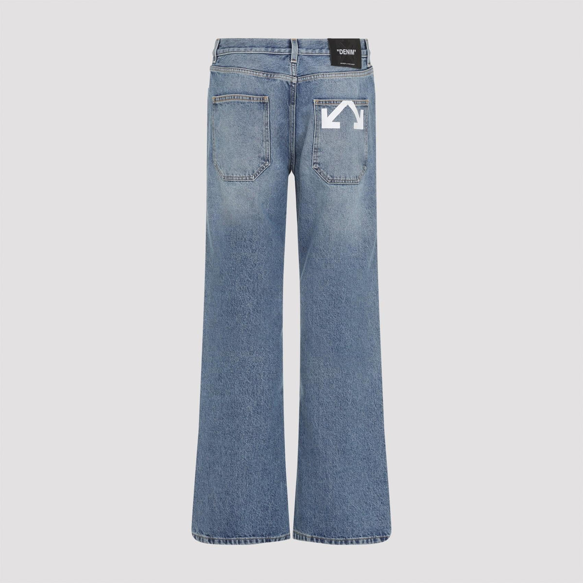 Off White Half Arrow Slim Relaxed Jeans Men OFF-WHITE