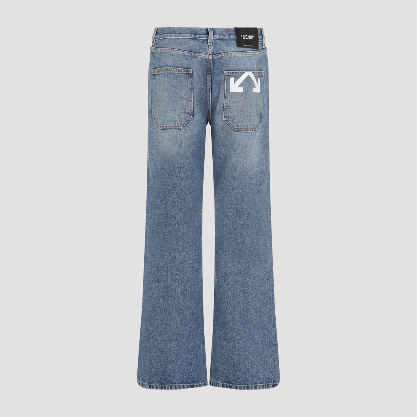Off White Half Arrow Slim Relaxed Jeans Men OFF-WHITE