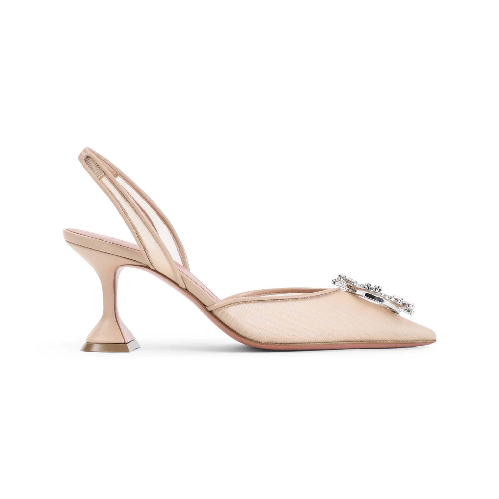 Amina Muaddi Begum Mesh 70 Sling Mules Women AMINA MUADDI