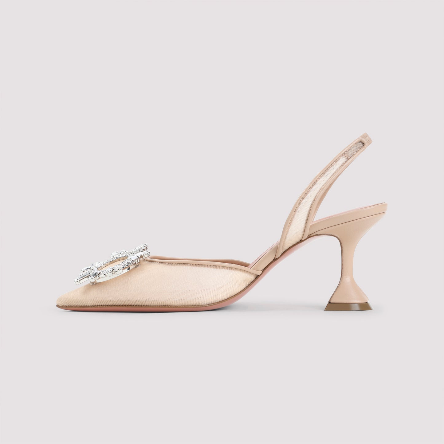 Amina Muaddi Begum Mesh 70 Sling Mules Women AMINA MUADDI