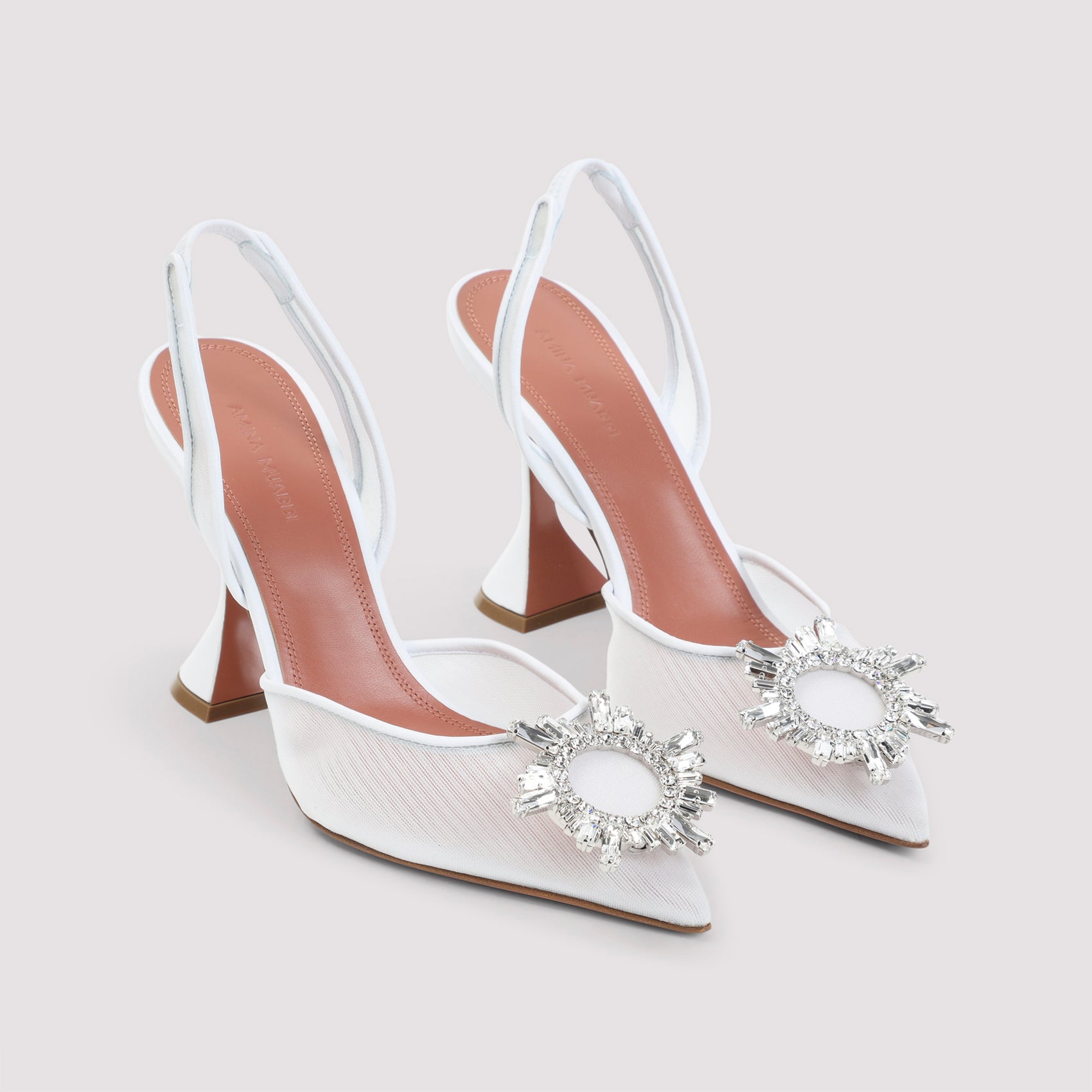 Amina Muaddi Begum 95 Sling Mules Women AMINA MUADDI