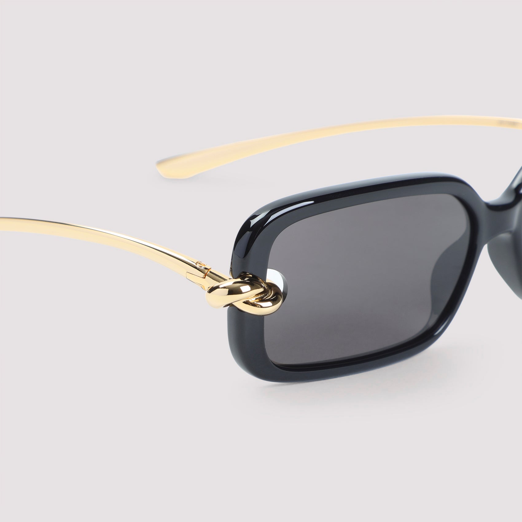 Bottega Veneta Knot Rectangular Sunglasses Unisex BOTTEGA VENETA
