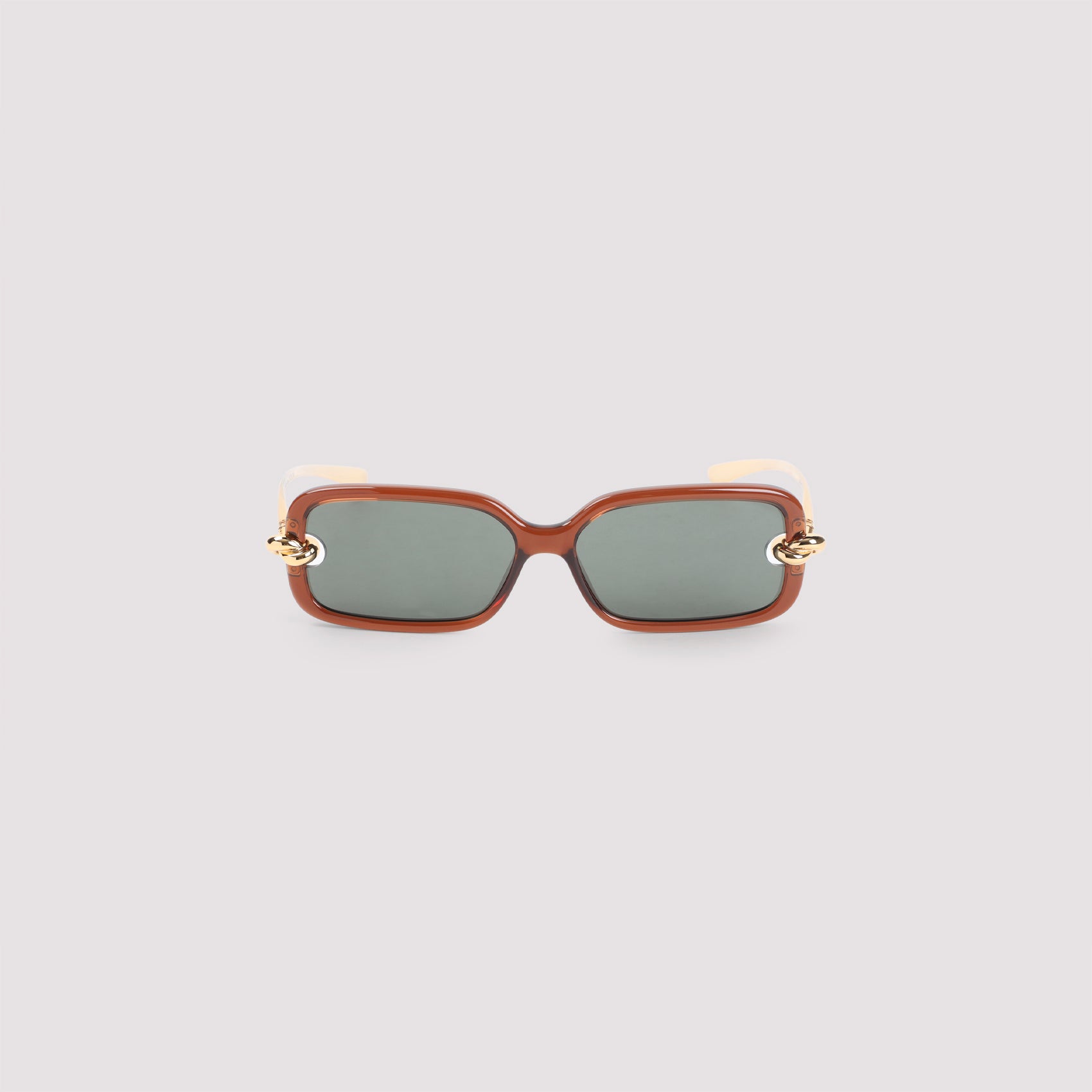 Bottega Veneta Knot Rectangular Sunglasses Unisex BOTTEGA VENETA
