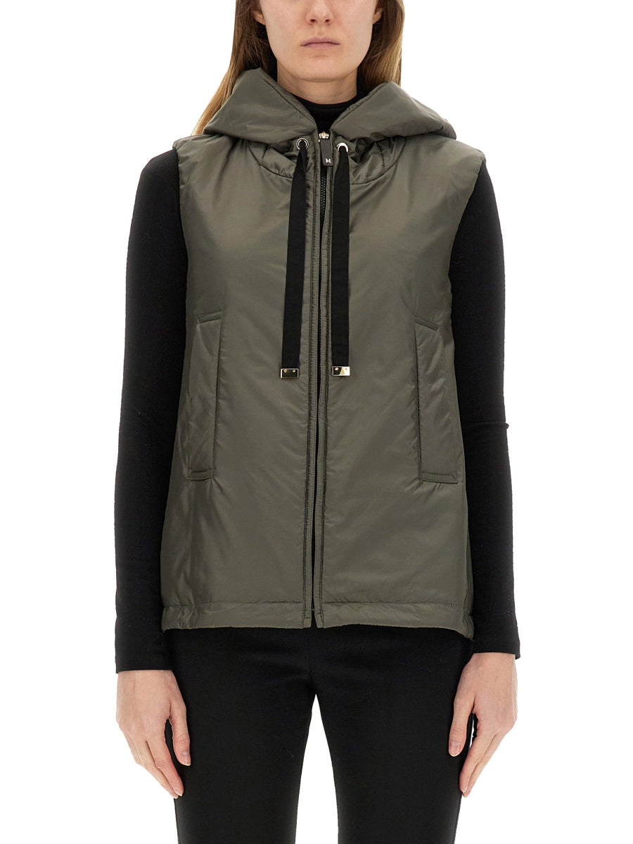 S Max Mara Women Waterproof Vest "Greengo" S MAX MARA