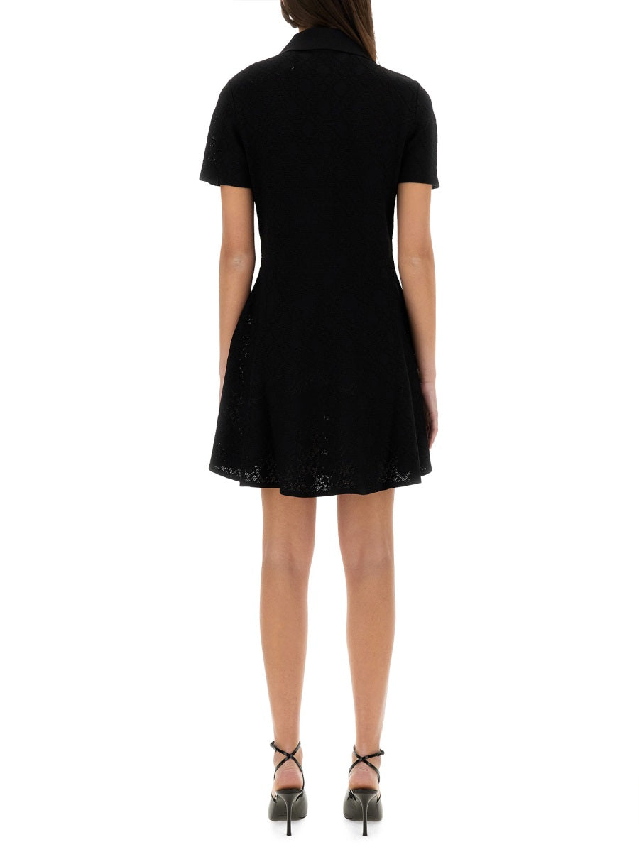Givenchy Women "Monogram 72" Jacquard Polo Style Dress GIVENCHY
