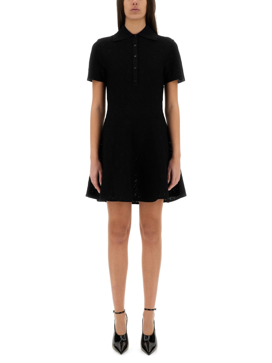 Givenchy Women "Monogram 72" Jacquard Polo Style Dress GIVENCHY