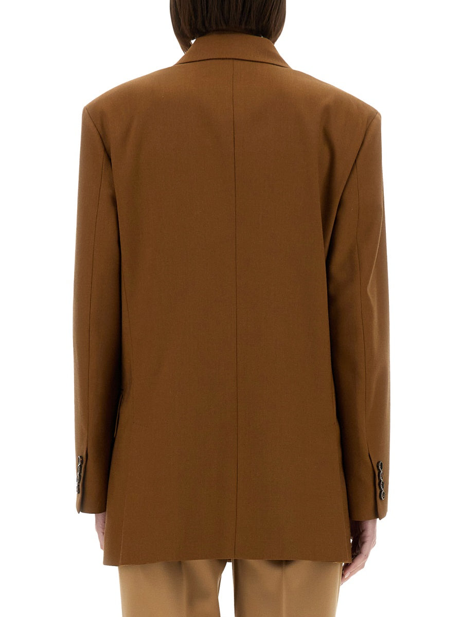 Max Mara Women Wool Blend Double-Breasted Jacket MAX MARA