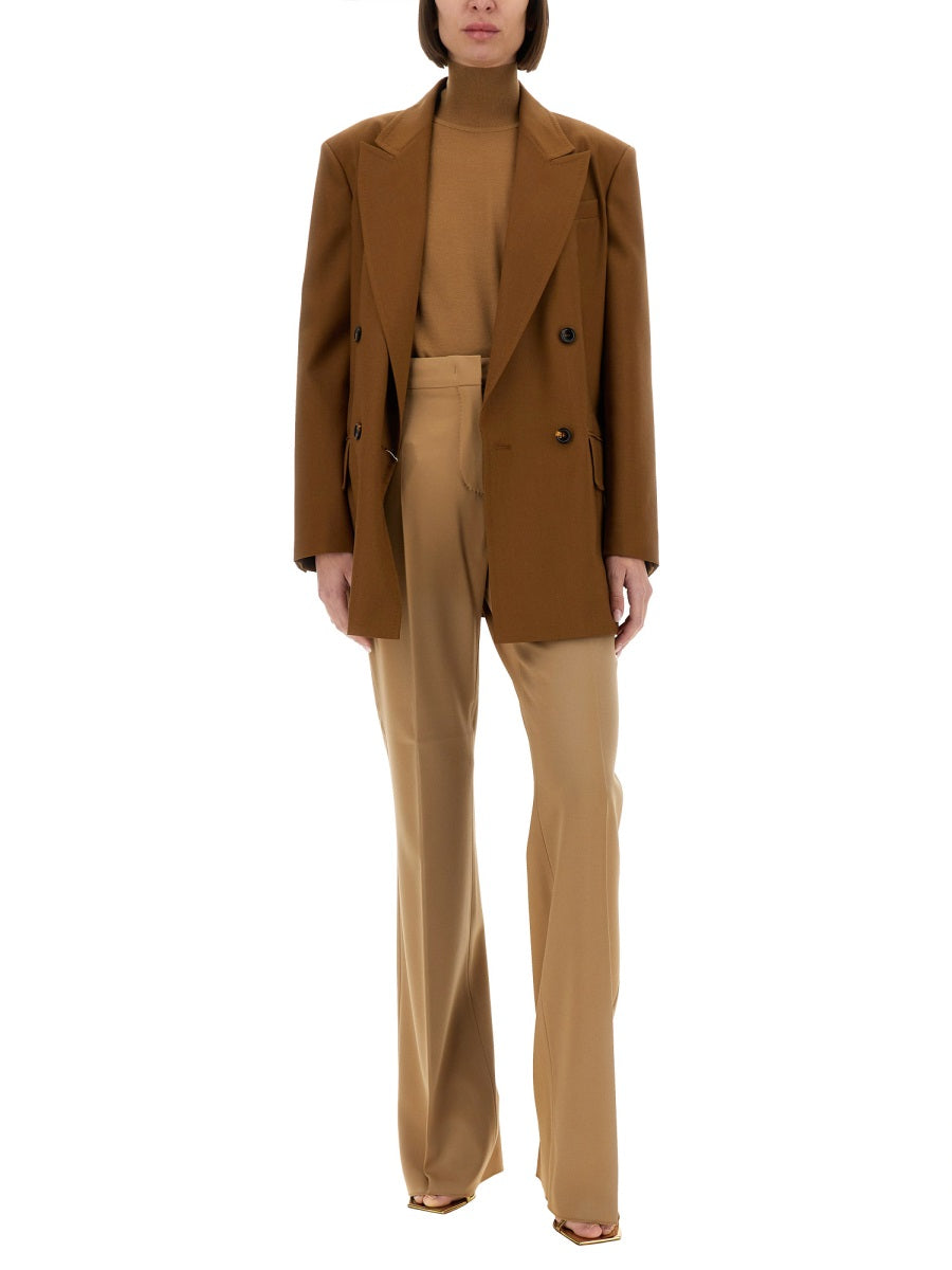 Max Mara Women Wool Blend Double-Breasted Jacket MAX MARA