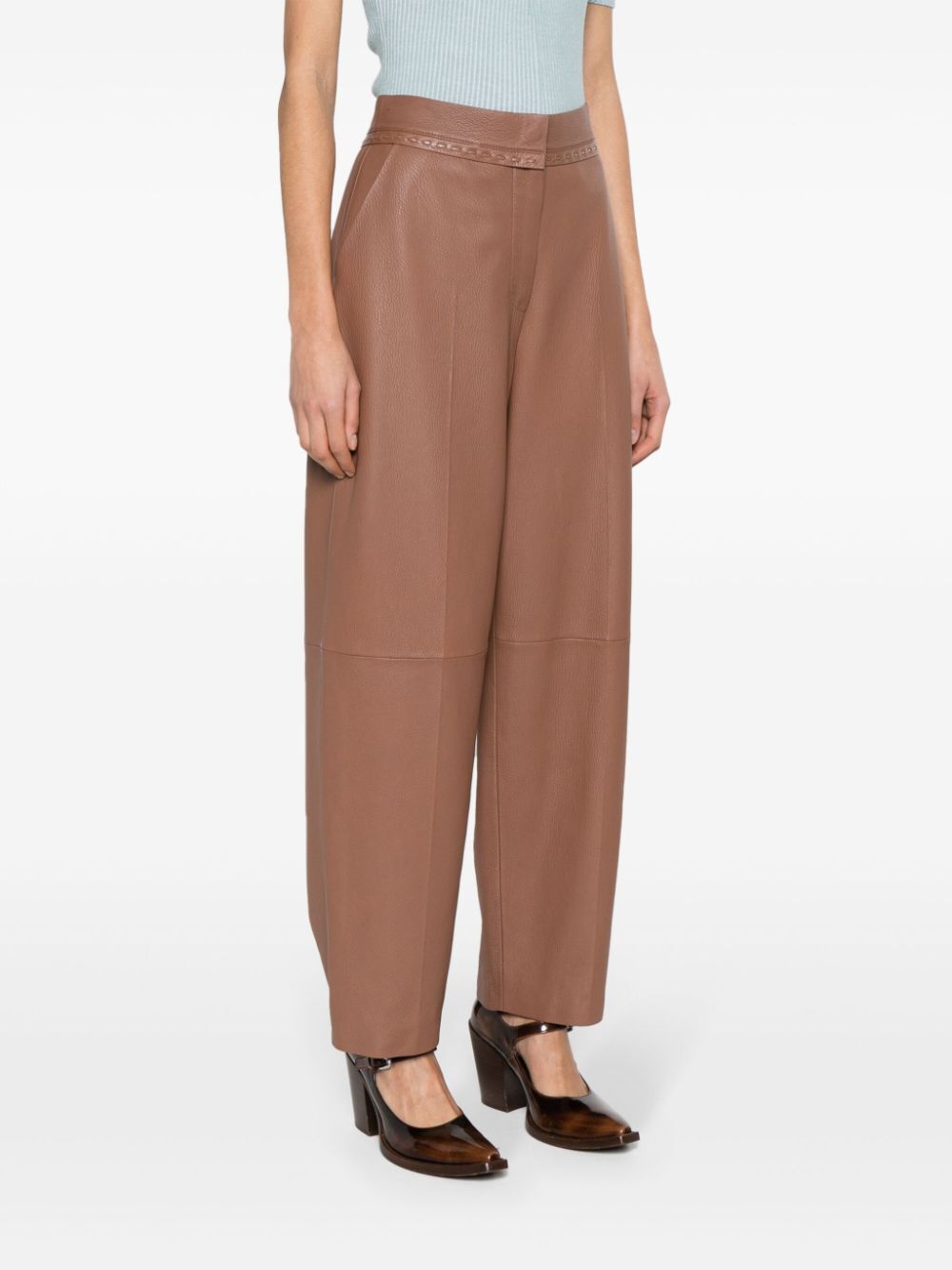 Fendi Women Pantaloni In Pelle FENDI