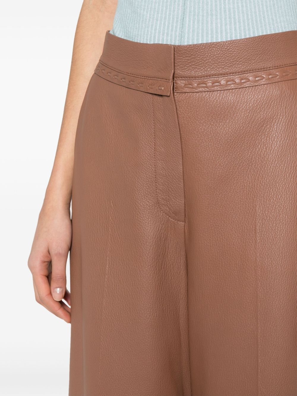Fendi Women Pantaloni In Pelle FENDI