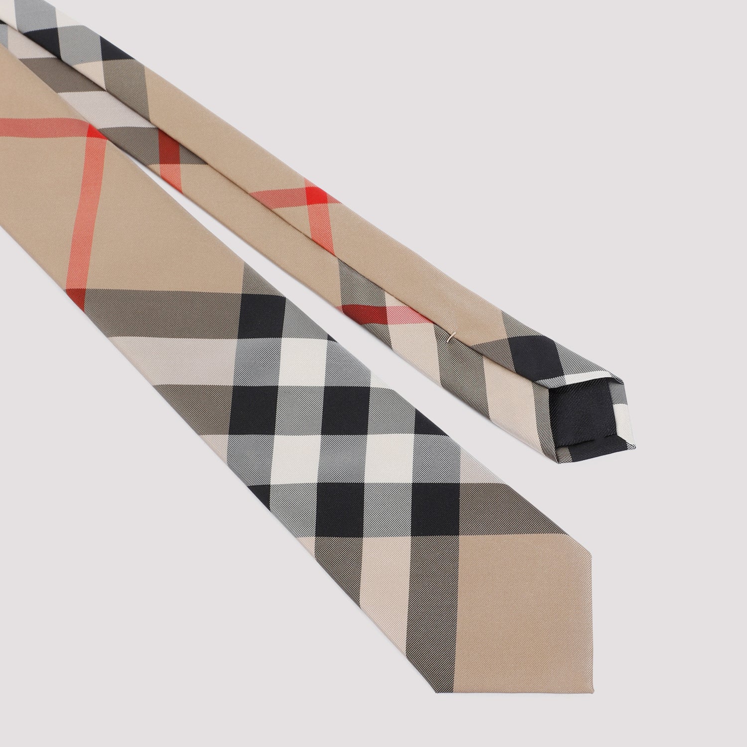 Burberry Classic Cut Check Silk Tie Men BURBERRY