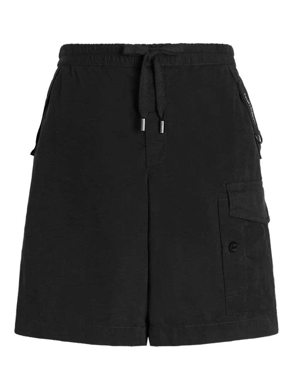 Dolce & Gabbana Men Waxed Faille Bermuda Shorts DOLCE & GABBANA