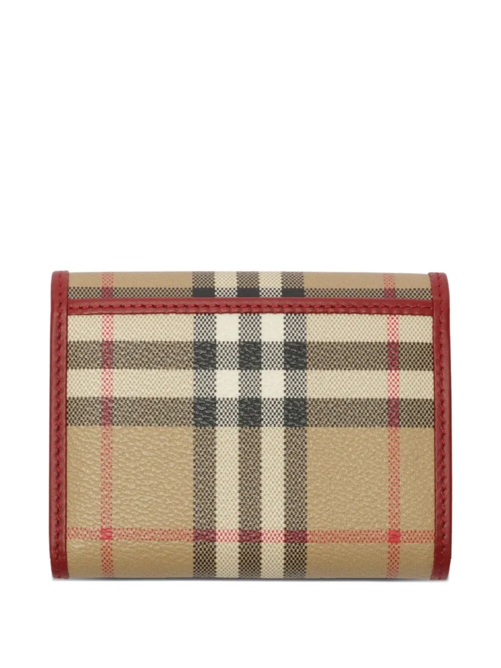 Burberry Women Small Check Folding Wallet BURBERRY