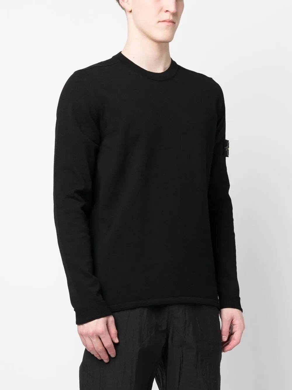 Stone Island Men Lightweight Cotton Crewneck Jumper STONE ISLAND
