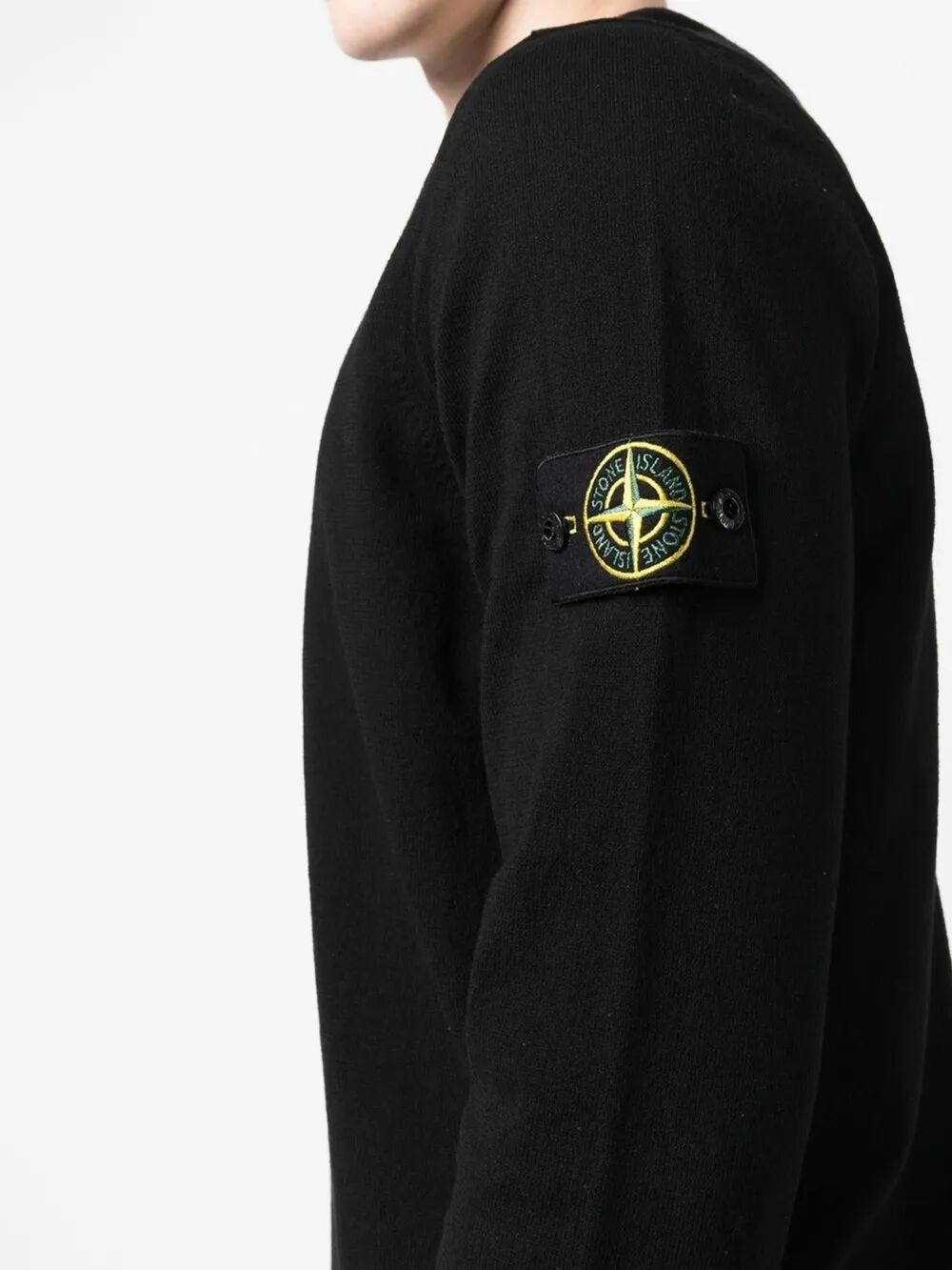 Stone Island Men Lightweight Cotton Crewneck Jumper STONE ISLAND