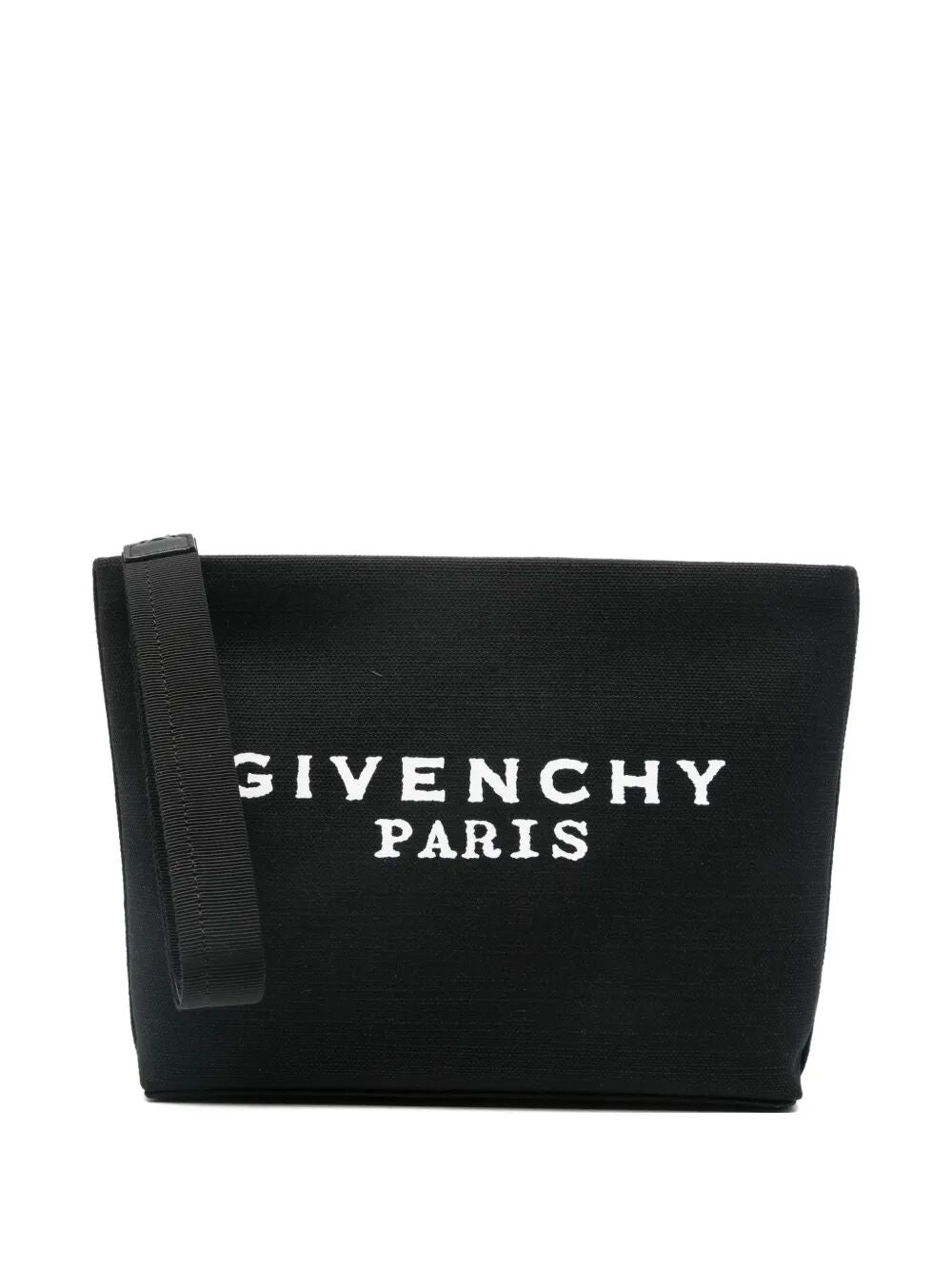 Givenchy Women Givenchy Canvas Pouch With Zip GIVENCHY