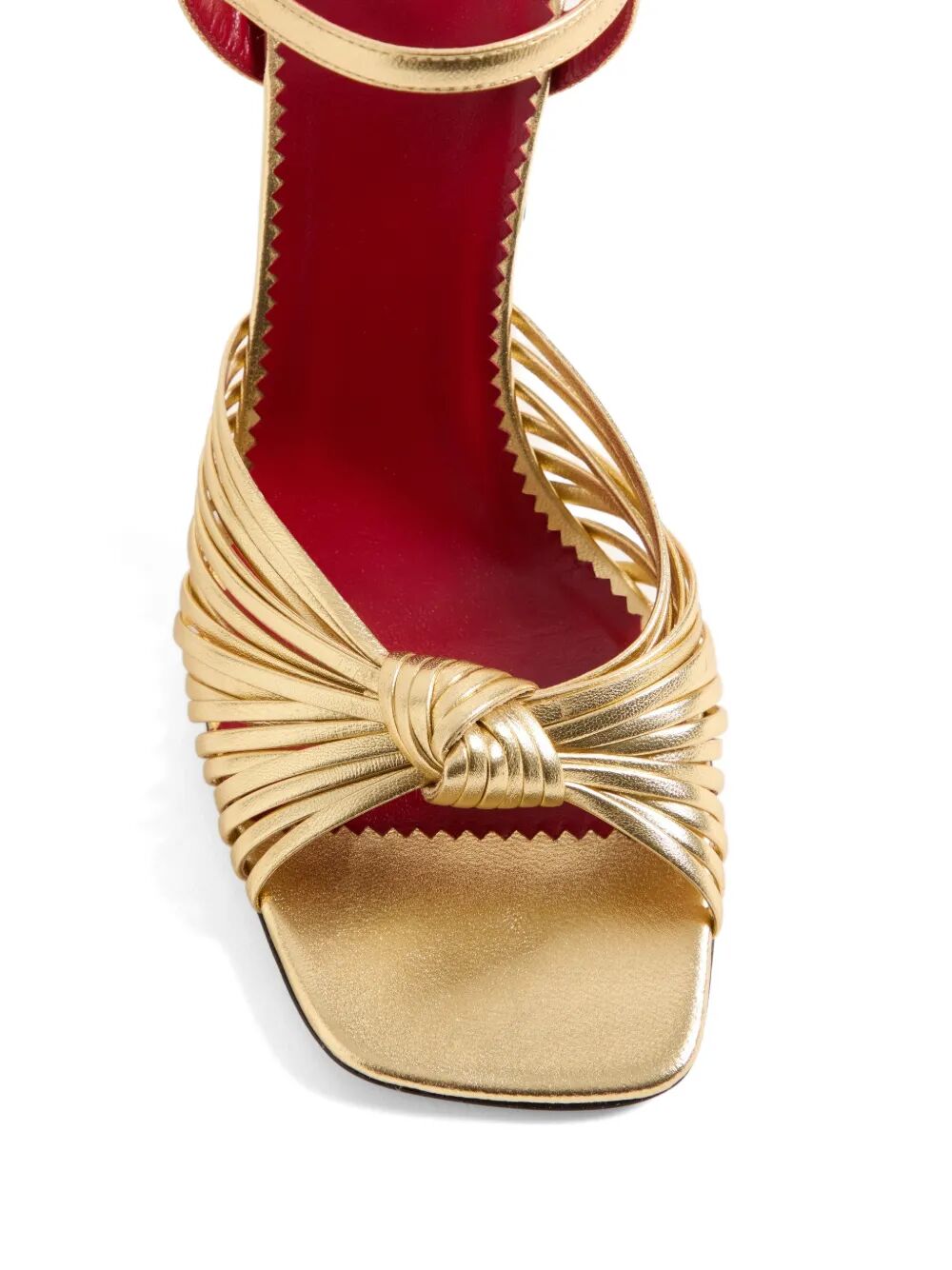 Valentino Garavani Women Annet 90 Laminated Nappa Leather Sandals VALENTINO GARAVANI