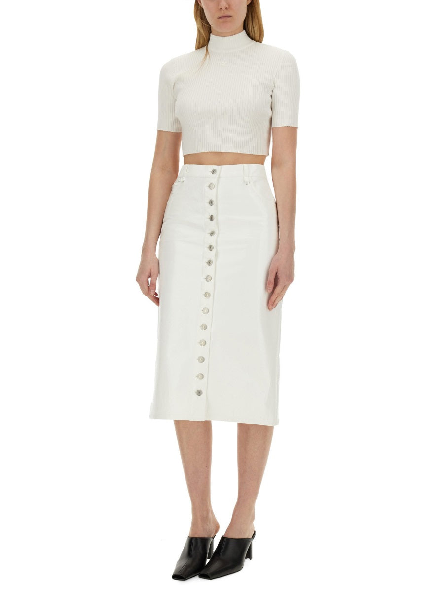 Courreges Women Top Cropped COURREGES