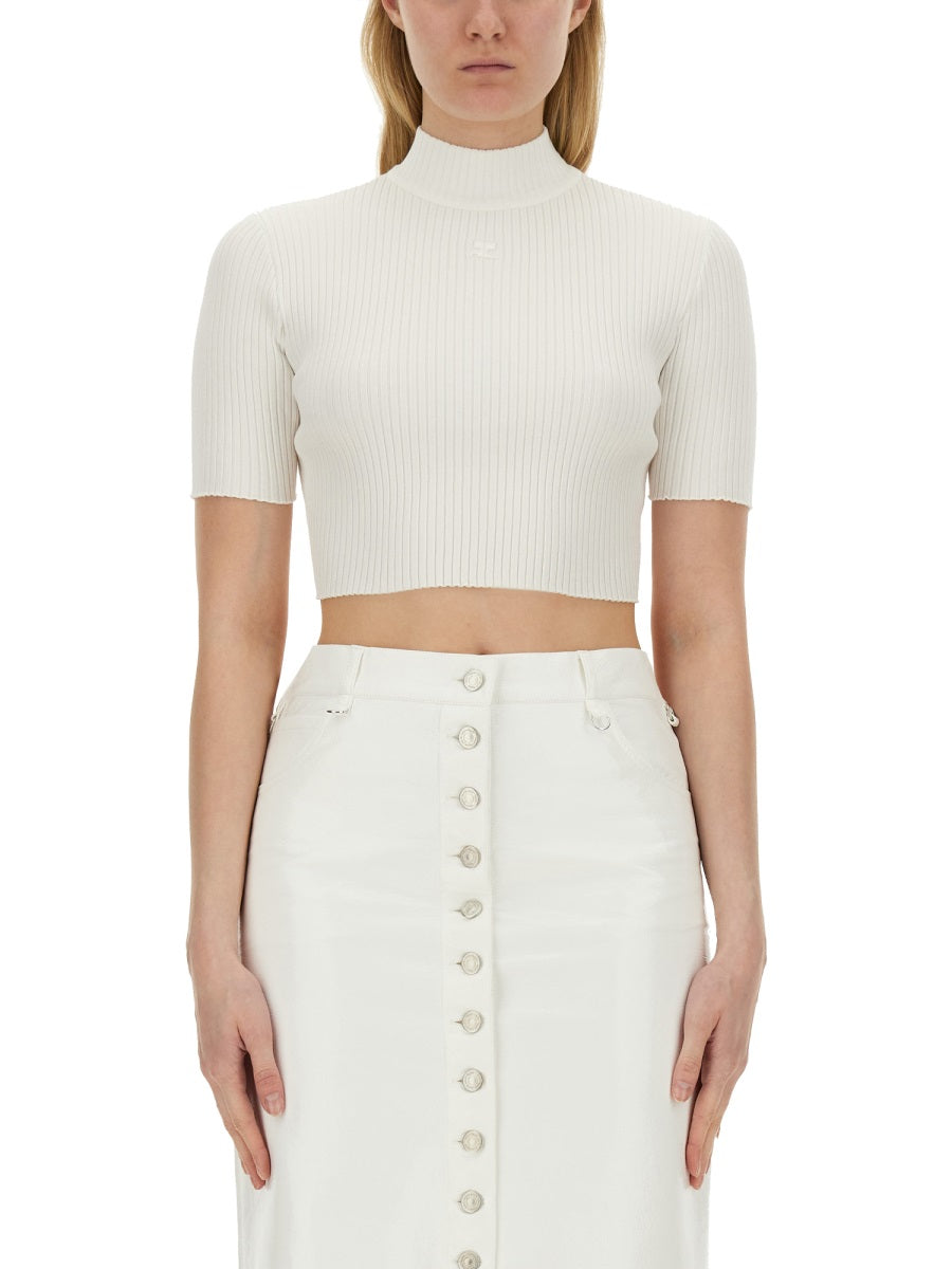 Courreges Women Top Cropped COURREGES